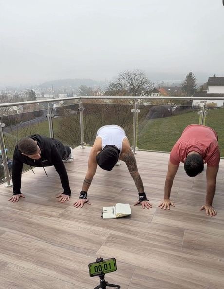 Synchronisierte PushUps